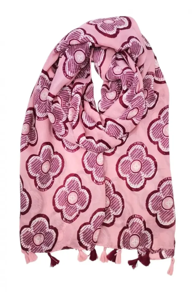 Foulard fleurs
