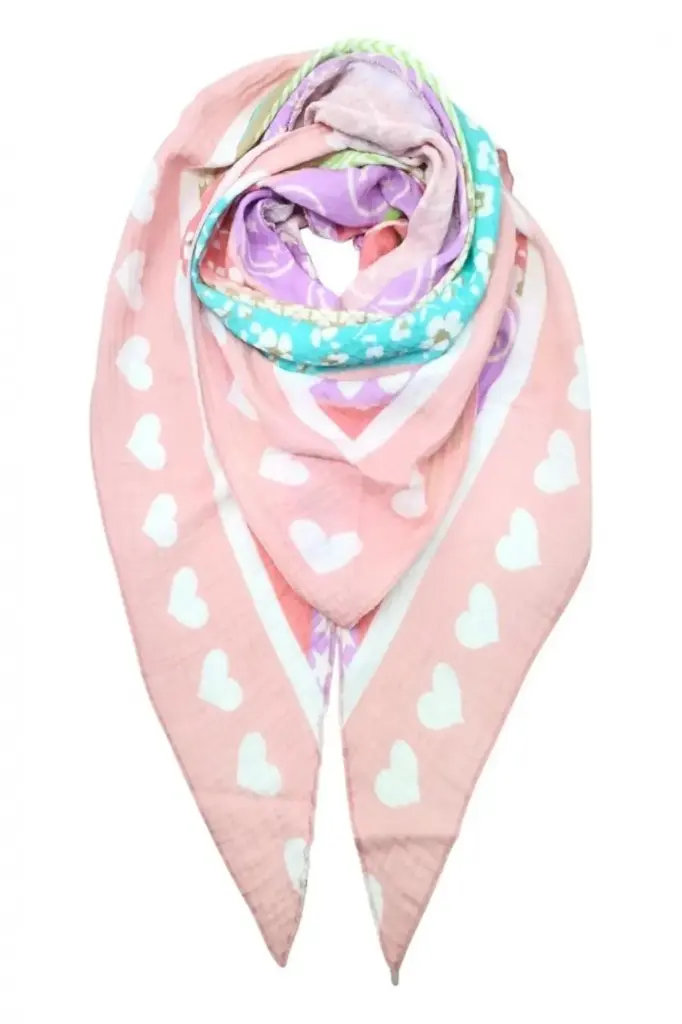 Foulard gaze de coton