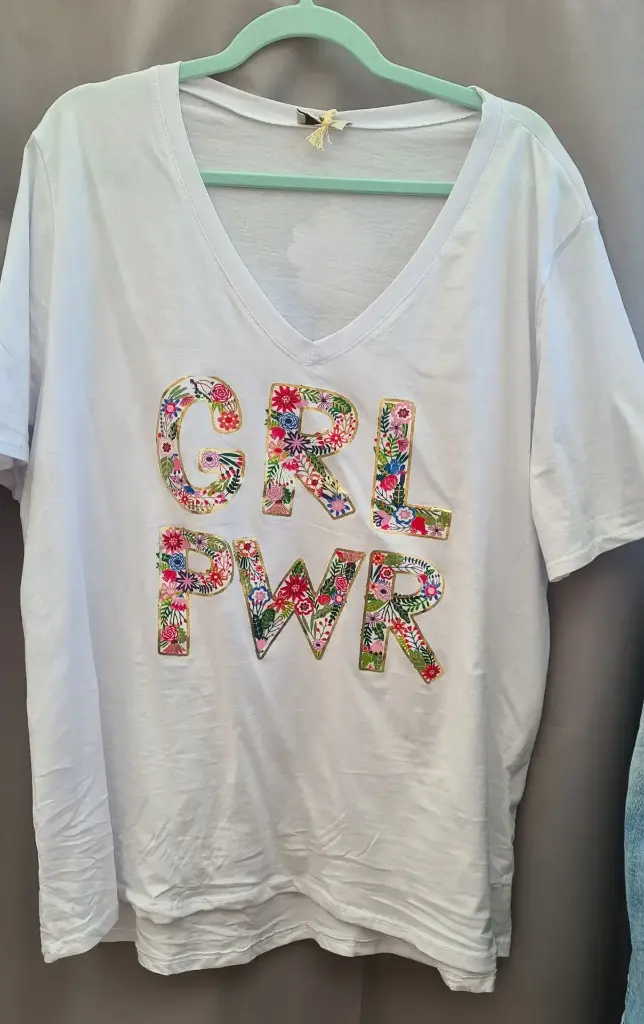 T-shirt Girl Power grande taille