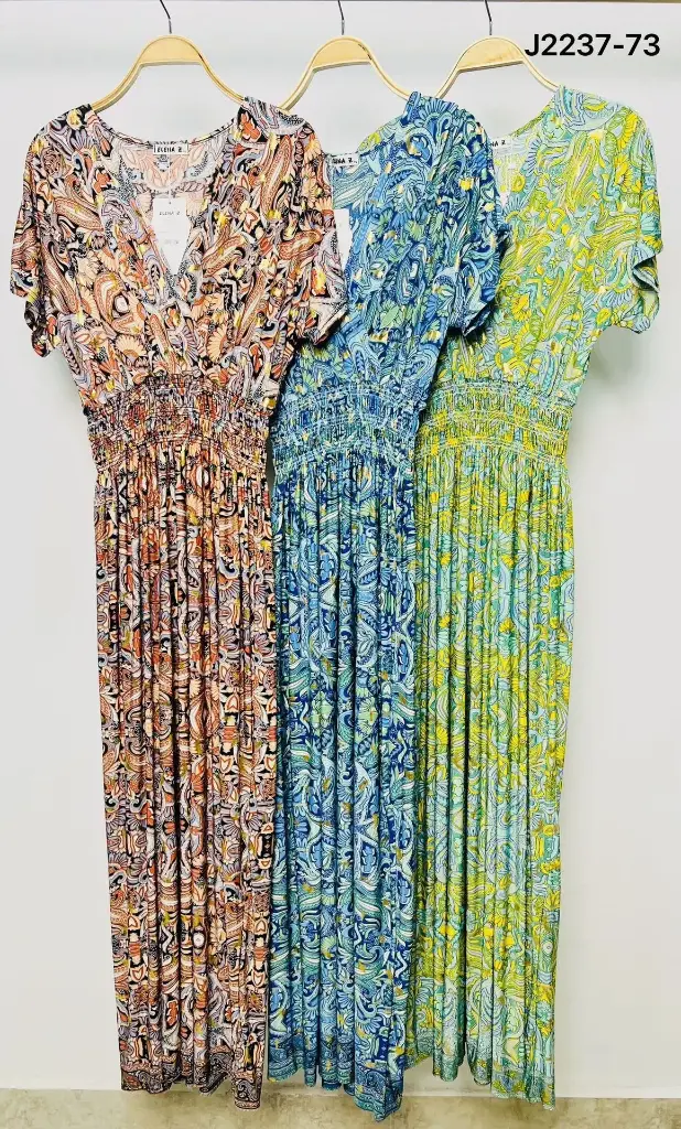 Robe magique longue Marjolaine (taille 36 à 52)