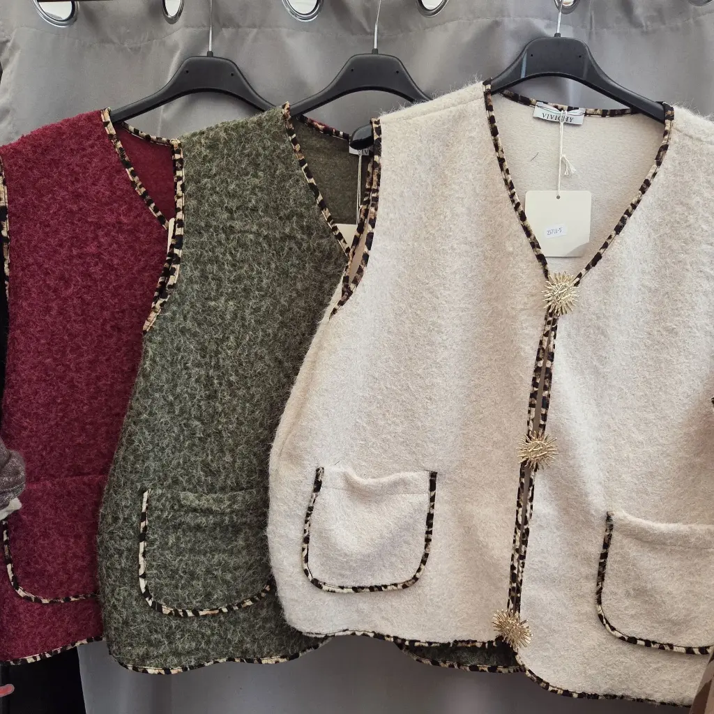 Gilet grande taille Léonce (taille 42-50)