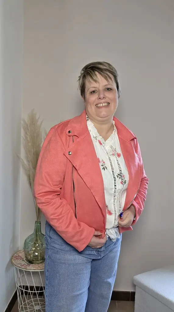 Perfecto suédine grande taille