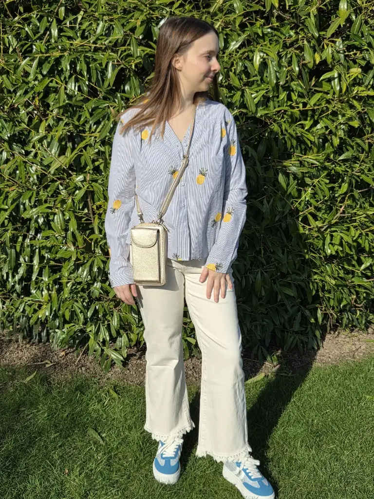 Chemise Ananas (taille 36 à 48)