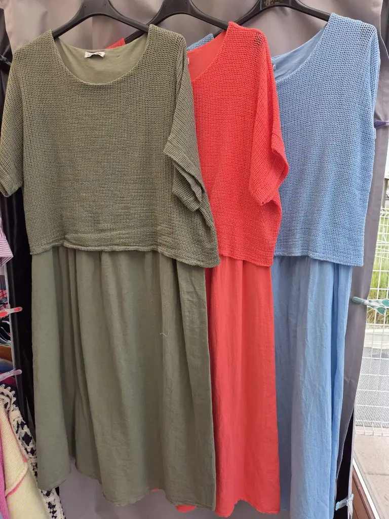 Robe grande taille Perla (42-52)