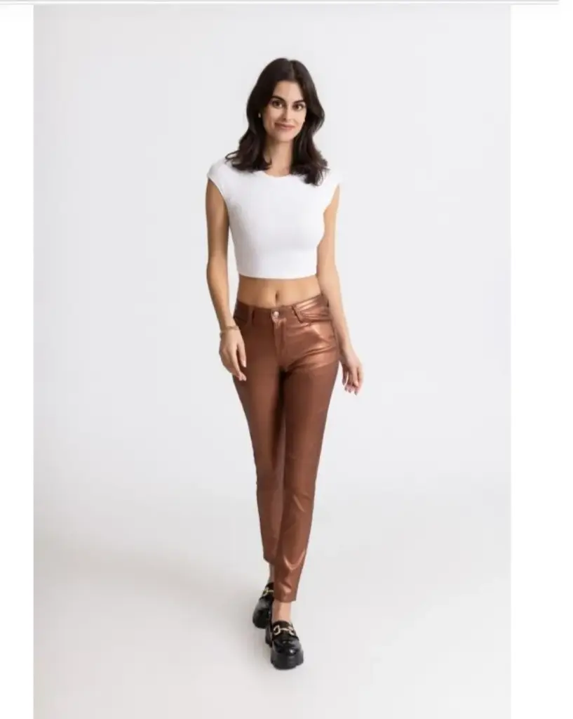 Pantalon Bronze grande taille