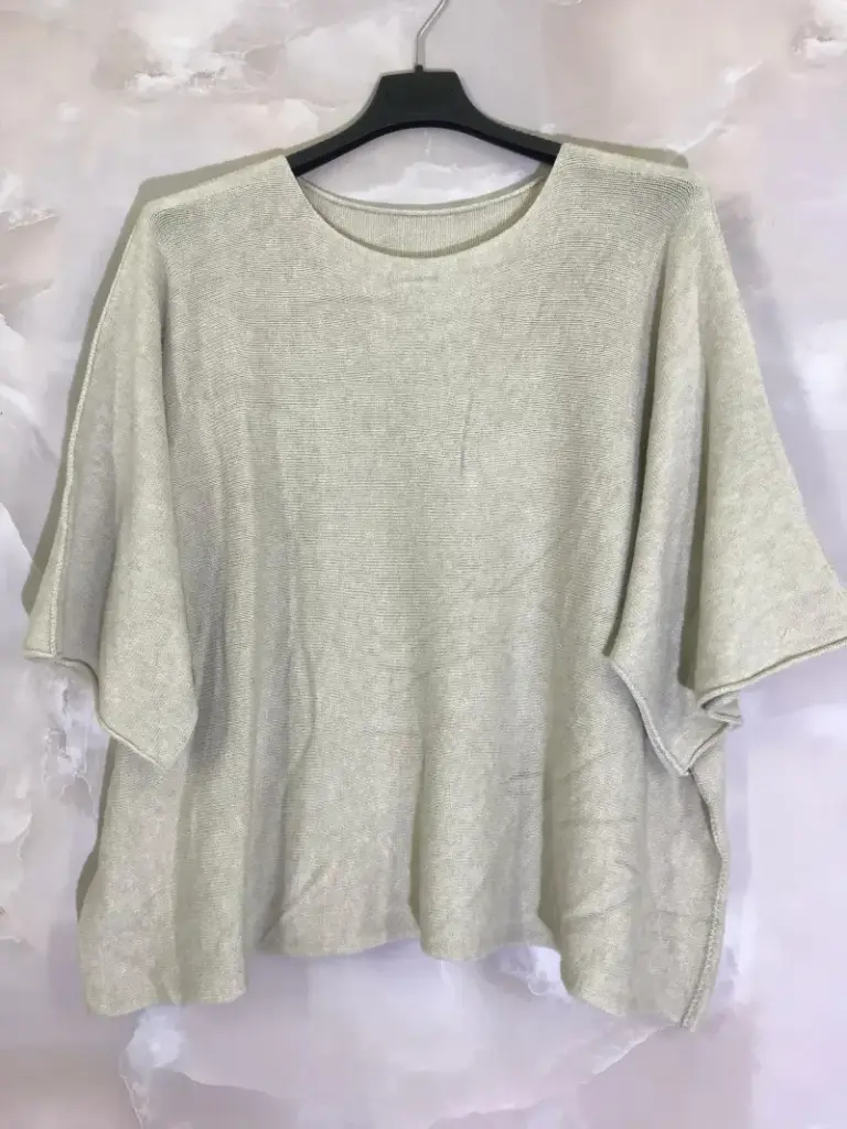 Pull poncho grande taille