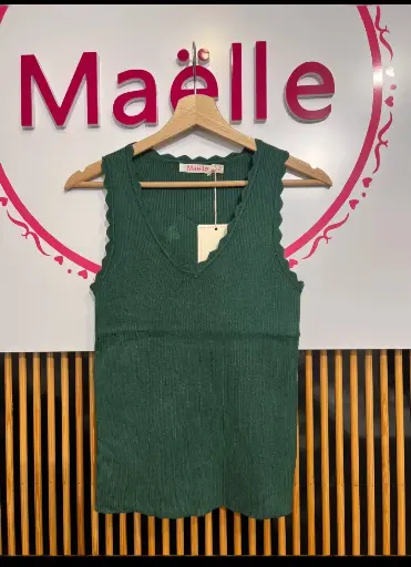 Top Maëlle vert