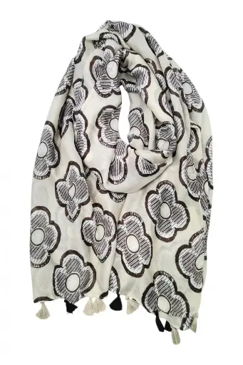 Foulard fleurs