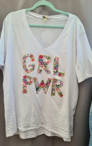 T-shirt Girl Power grande taille