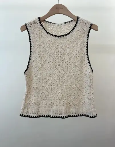 Top crochet Mélodie