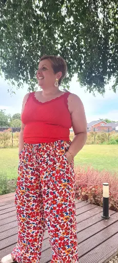 Pantalon Esmée grande taille