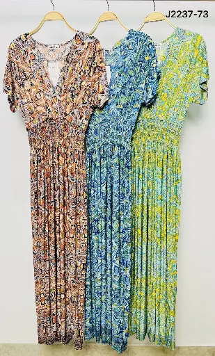 Robe magique longue Marjolaine (taille 36 à 52)