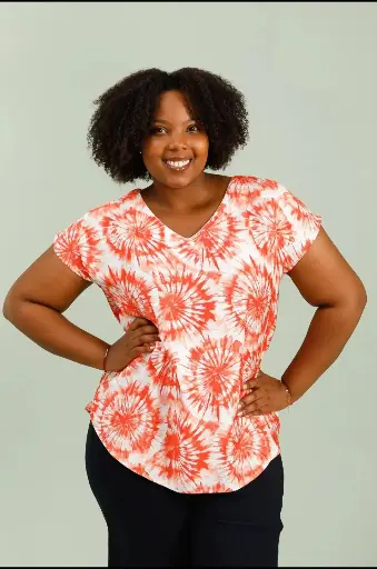 Blouse Hortensia grande taille