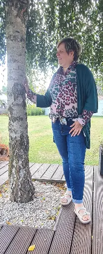 Jeans foulard G-smack grande taille (44-54)