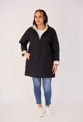 Parka réversible Grande taille