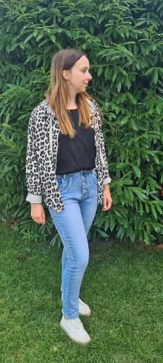 Gilet à capuche Léo